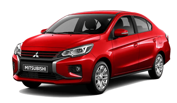 Mitsubishi Attrage màu Đỏ